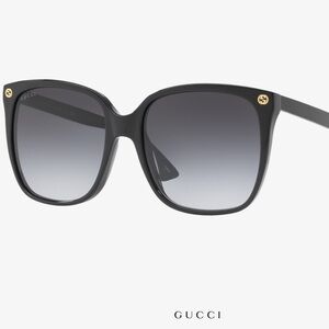 GUCCI Black sunglasses. New without tag. Have never been worn.